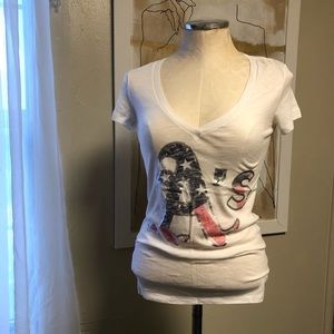 Oakland A’s v-neck tee